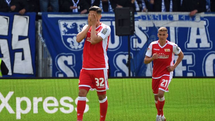 Pleite am Böllenfalltor: Robert Zulj und Grischa Prömel, 1. FC Union Berlin.