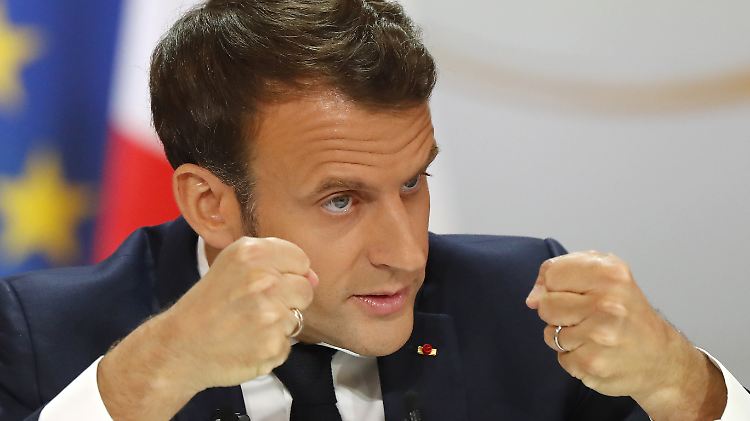 Will Klimaziele schneller anpacken: Der französische Staatschef Emmanuel Macron.