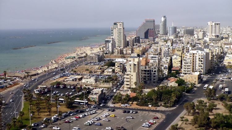 Blick auf Tel Aviv.