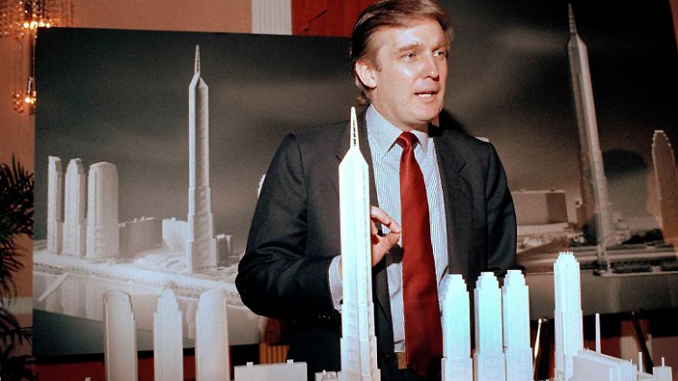 Donald Trump im Jahr 1985: Seine Immobiliengeschäfte waren offenbar nicht so erfolgreich, wie er damals und heute behauptet.