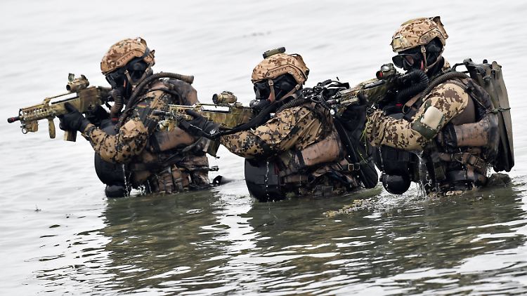 20 deutsche Kampfschwimmer sind derzeit im Niger im Einsatz.