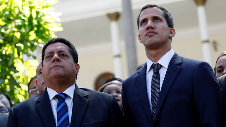 Edgar Zambrano unterstützt Juan Guaidó beim Machtumsturz in Venezuela.