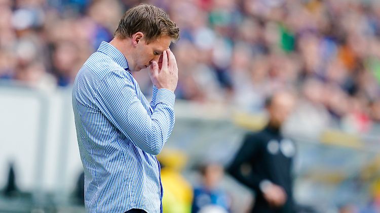 Das letzte Heimspiel ging schief: Julian Nagelsmann verlor bei seinem Abschied gegen Bremen mit 0:1.