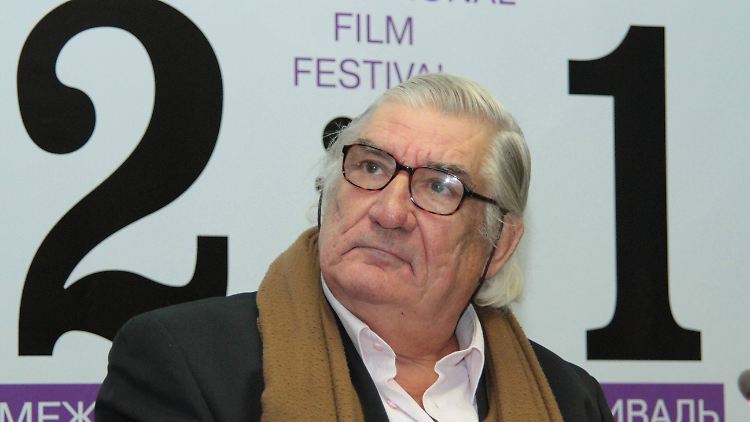 Der französische Filmemacher Jean-Claude Brisseau beim Internationalen Film Festival in Moskau.