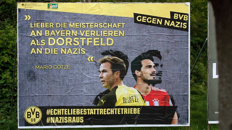 Der BVB stellte klar, nicht für die Plakate verantwortlich zu sein.