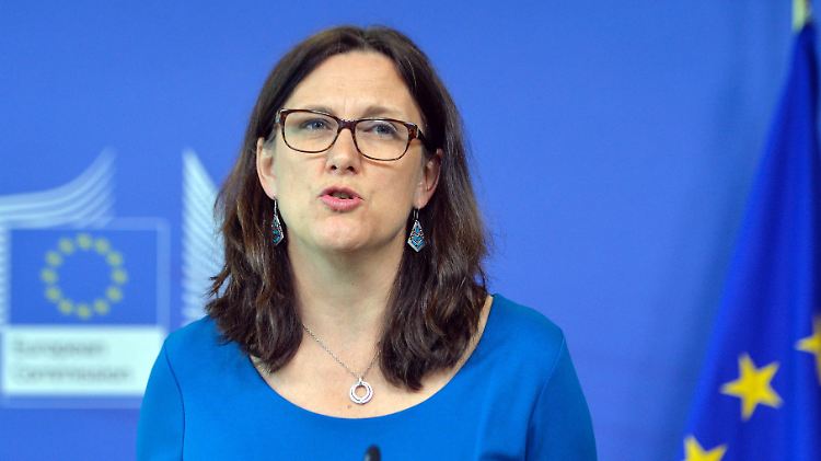 EU-Handelskommissarin Malmström:Wohl keine US-Autozölle in dieser Woche.