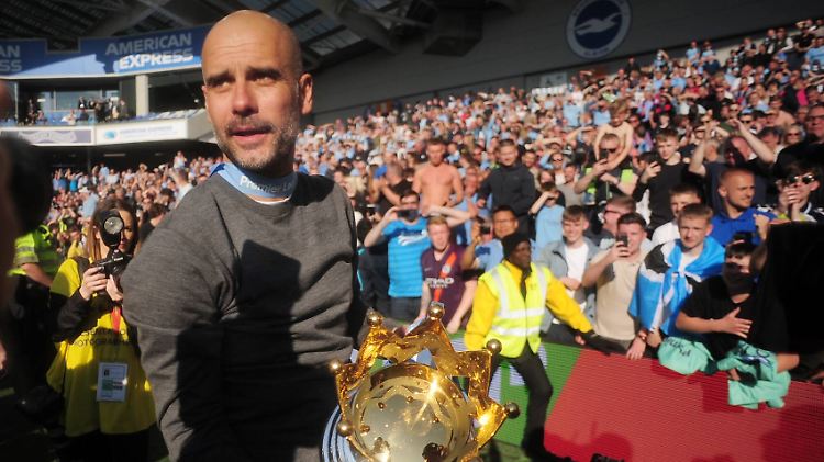 Pep Guardiola und sein Team hielten dem Dauerdruck des FC Liverpool Stand und erlaubte sich bis zum Schluss keinen Ausrutscher im Wahnsins-Rennen um den Premier-League-Titel.