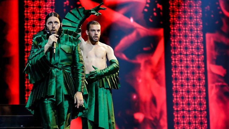 Machen Sie sich auf was gefasst: Conan Osiris (l.) aus Portugal.