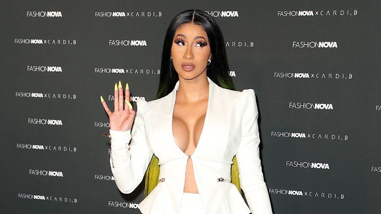 Macht gerade mehr Mode als Musik: Rapperin Cardi B. 