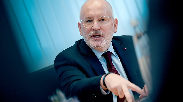 Ein Brief von EU-Kommissionsvize Timmermans listet die Mängel in Rumänien auf.