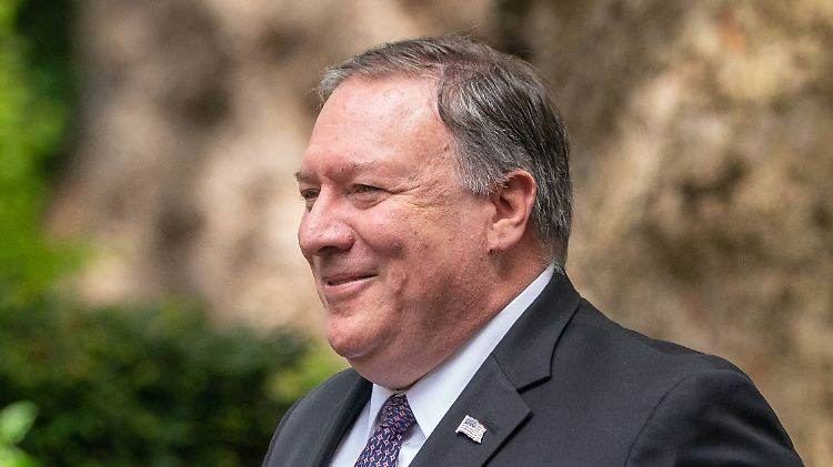 US-Außenminister Mike Pompeo gilt als Russland-"Falke", sein Chef bei diesem Thema dagegen als "Taube".