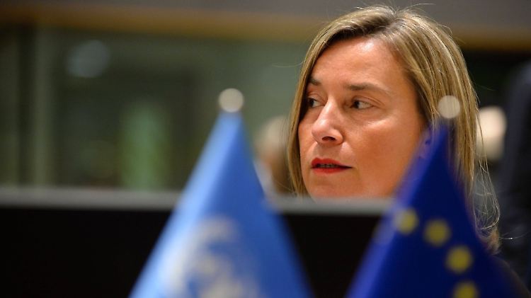 Bleibt im Ton diplomatisch und in der Sache hart: Mogherini weist alle Vorwürfe der USA zurück.