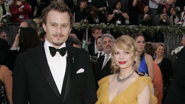 Waren von 2004 bis 2007 ein Paar: Heath Ledger und Michelle Williams.