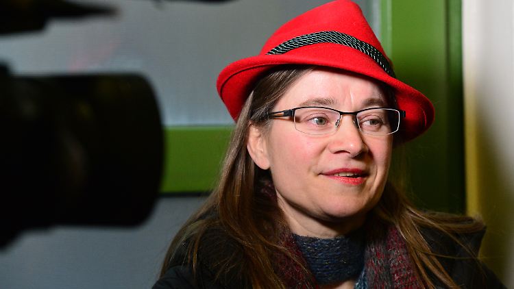 "Zu keiner Zeit einen Polizisten verletzt": Anke Domscheit-Berg will das Urteil der ersten Instanz nicht auf sich sitzen lassen. 