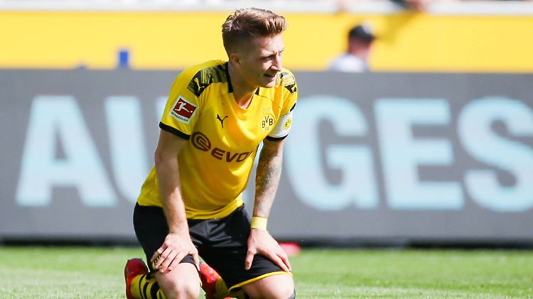 Gute Leistung, aber kein Meister: Marco Reus und die Borussia aus Dortmund.