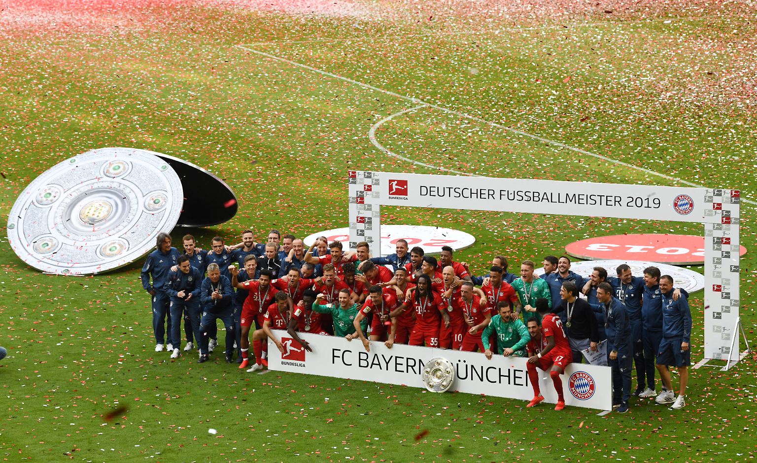 Die Fußball-Bundesliga ist eine Spielklasse mit 18 Mannschaften, und am Ende gewinnt immer der FC Bayern.