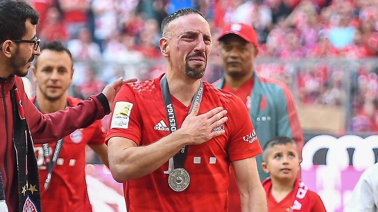 Tschüs: Franck Ribéry verlässt den FC Bayern.
