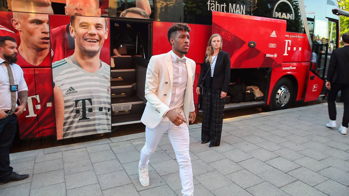 ... mit dem schnieken Kingsley Coman, ...