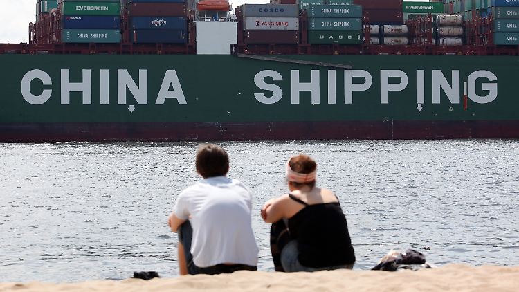 Laut der EU-Handelskammer in Peking spüren viele europäische Unternehmen die Folgen des Handelsstreits.