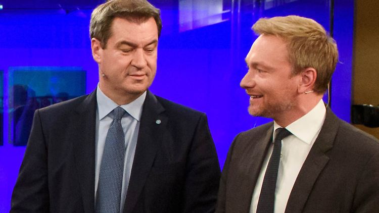 In etwa so dynamisch wie der gesamte Europawahlkampf: das "Gipfeltreffen"