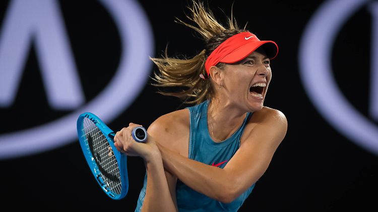 Die russische Tennisspielerin Maria Sharapova ist auch bekannt als "Queen of Screams". Sie gehört auch zu den Profis, für die das Stöhnen zum Match gehört.