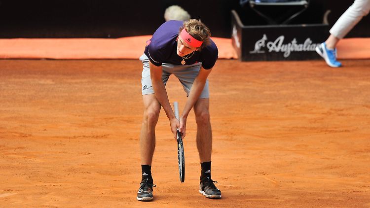 Alexander Zverev erlebt bislang eine Sandplatzsaison zum Vergessen.