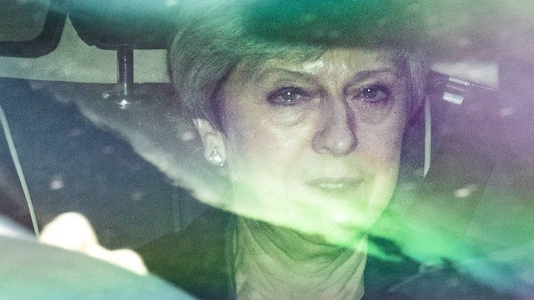May könnte in der Nacht ihren Rücktritt verkünden.