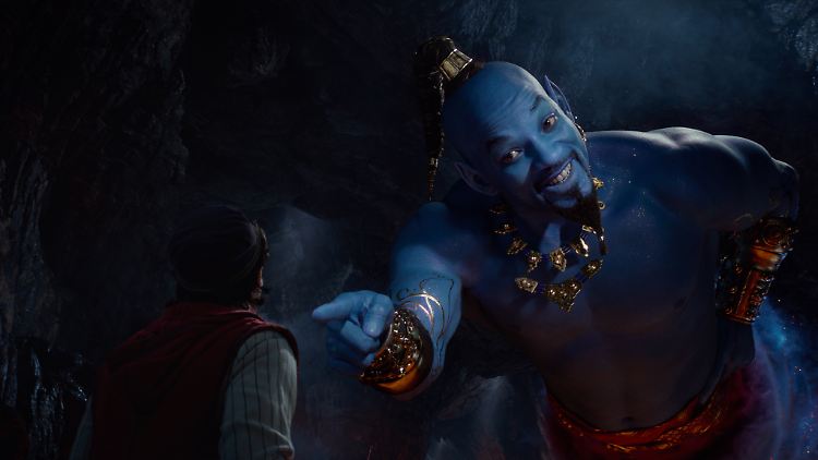Für einen Dschinn hat Will Smith in "Aladdin" eine sehr gesunde Hautfarbe.