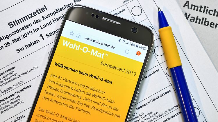 Noch vor der Europawahl ist das Auswertungstool Wahl-O-Mat wieder online.
