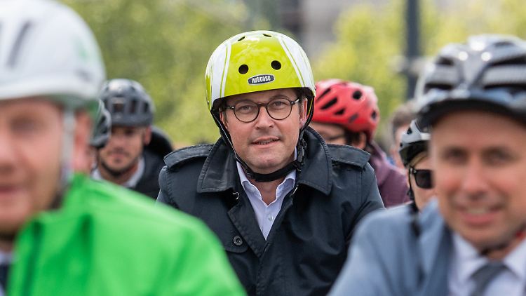 Verkehrsminister Andreas Scheuer von der CSU bei einem Termin in Dresden.