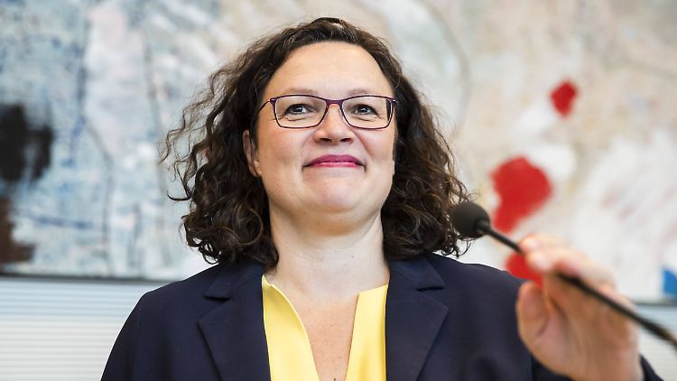 Andrea Nahles muss sich vorerst wohl nicht um ihr Amt sorgen.