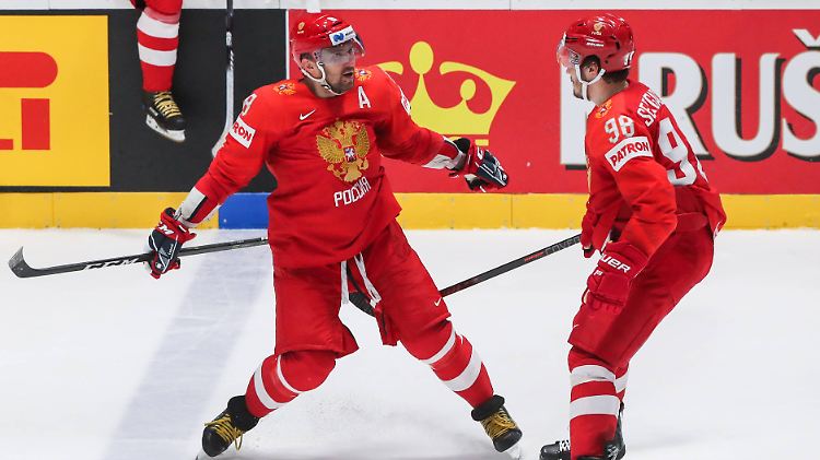 Die Sbornaja mit Superstar Alexander Owetschkin spielt bei dieser WM bislang spektakulär gutes Eishockey.