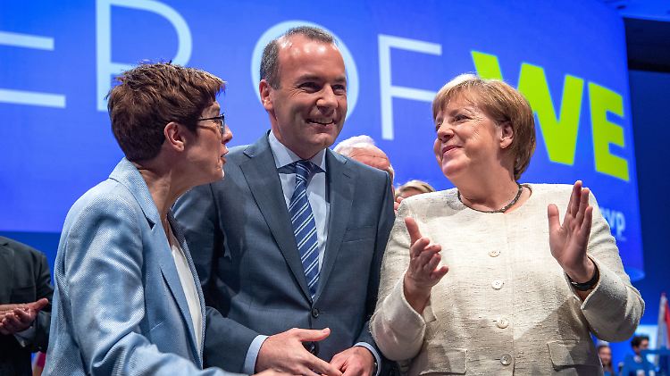 An demonstrativem Optimismus mangelt es den Konservativen im Europawahlkampf nicht.