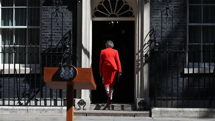 Am Freitag kündigte die britische Premierministerin May ihren Rücktritt an.