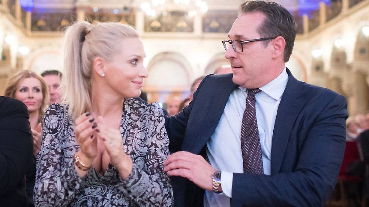 Ibiza-Video und die Folgen: Philippa Strache hat ihren Mann nicht verlassen, sagt sie. 