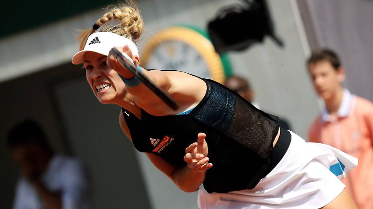 Angelique Kerber kämpfte umsonst: Die ehemalige Weltranglisten-Erste verlor zum fünften Mal bei den French Open gleich ihr Auftaktmatch.