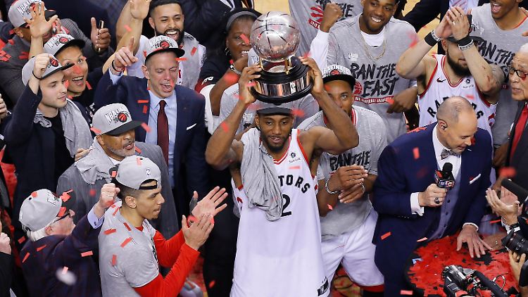 Der Titel der Eastern Conference ermächtigt die Toronto Raptors zum NBA-Final-Spiel.