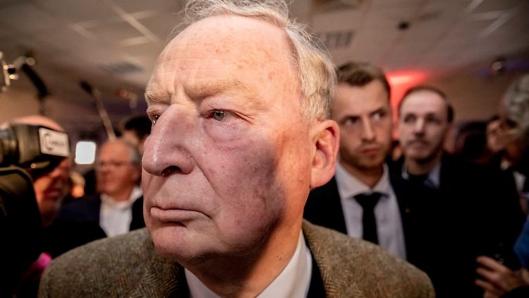AfD-Chef Gauland darf zuversichtlich auf die anstehenden Landtagswahlen blicken.