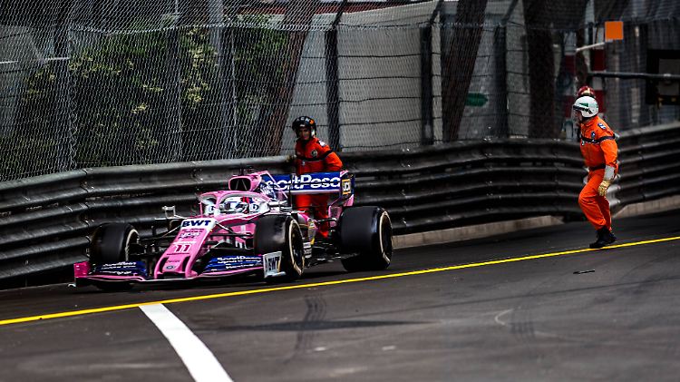 Mit viel Glück und Geschick hat Sergio Perez eine Katastrophe in Monaco verhindert.