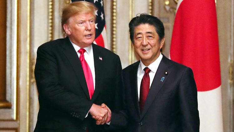 Trump und Abe haben bei ihrem Treffen unter anderem die Lieferung von F35-Kampfflugzeugen vereinbart.