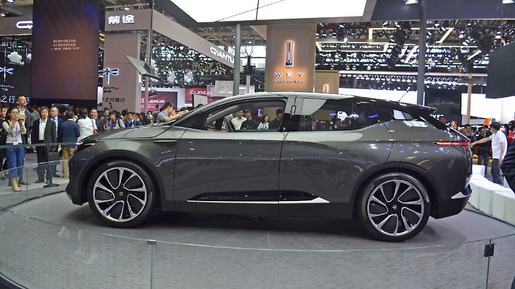 Mit seinem Concept Car hat Byton auf Messen, wie hier 2018 in China, schon für einiges Aufsehen gesorgt.