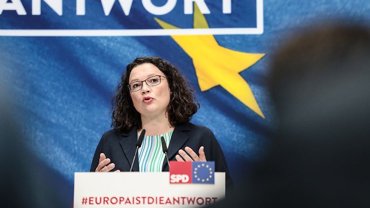 Einen Rücktritt hat Nahles ausgeschlossen.