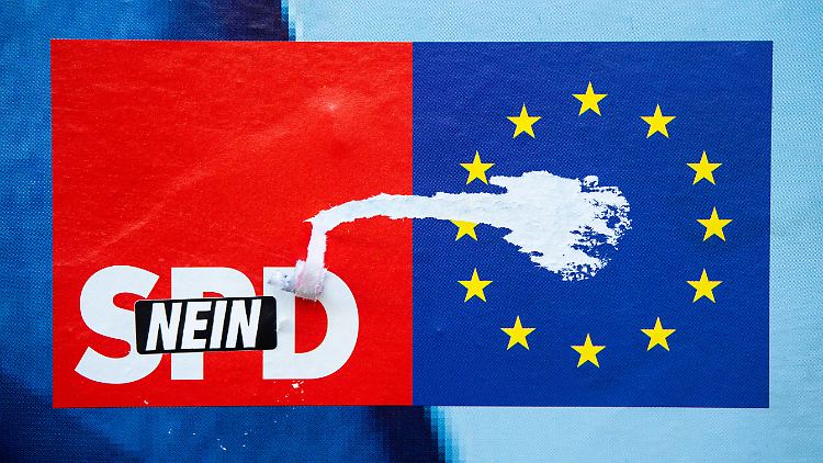 Nur 15,8 Prozent der Wählenden gaben der SPD ihre Stimme.