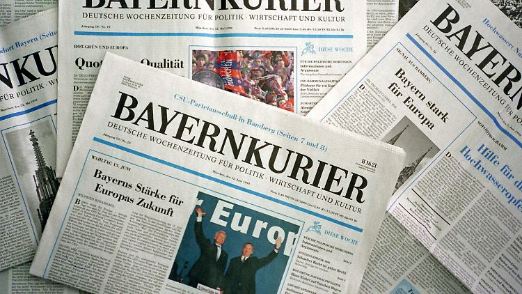 Der "Bayernkurier" steht wieder einmal vor dem Aus.