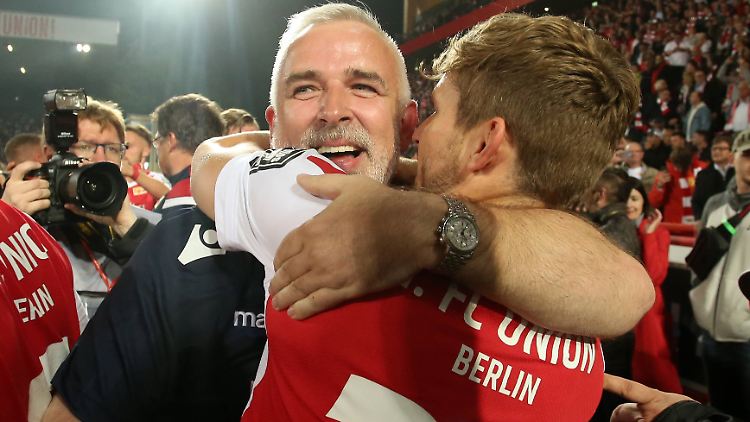 Seit 2004 Präsident des 1. FC Union Berlin: Dirk Zingler. In der neuen Saison spielt Union erstmals in der Fußball-Bundesliga.