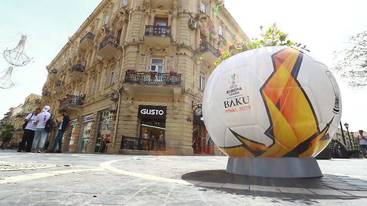 Schöner Schein? Baku bereitet sich auf das Finale der Europa League vor.
