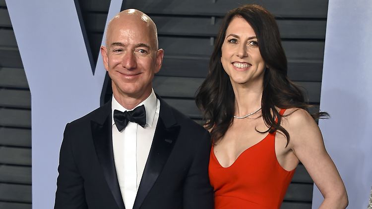 Jeff und MacKenzie Bezos waren von 1993 bis 2019 verheiratet.