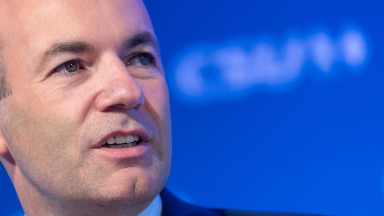 Gegenwehr für EVP-Spitzenkandidaten Weber im Rennen um den Posten des EU-Kommissionschefs.