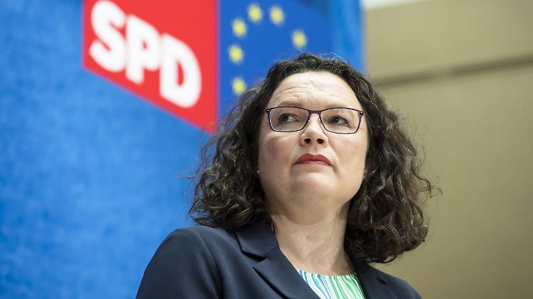 Will die SPD-Führungsfrage jetzt klären: Andrea Nahles.