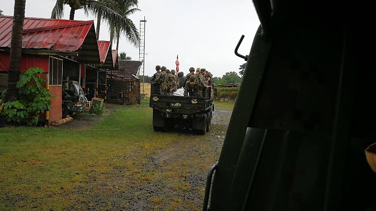Das philippinische Militär liefert sich immer wieder Kämpfe mit der Terrormiliz Abu Sayyaf.